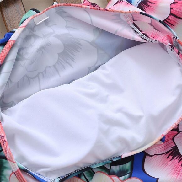 Brand New - Heritage Summer Vacation Floral off Shoulder Bathing Suit - Picture 6 of 6